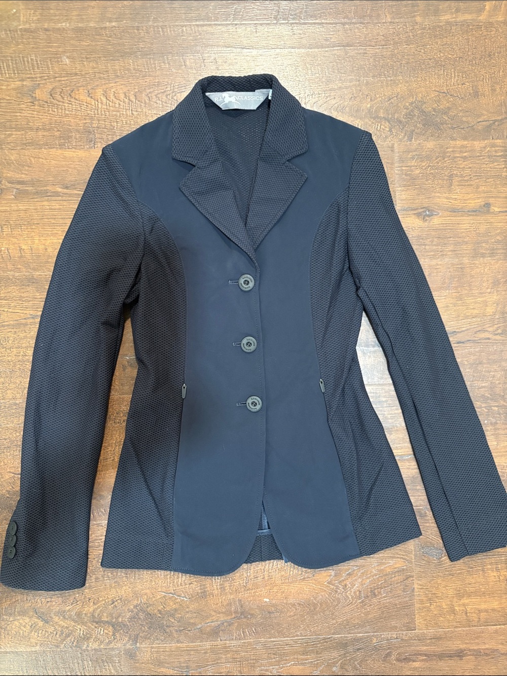 RJ Classics children’s mesh show coat Navy 12R